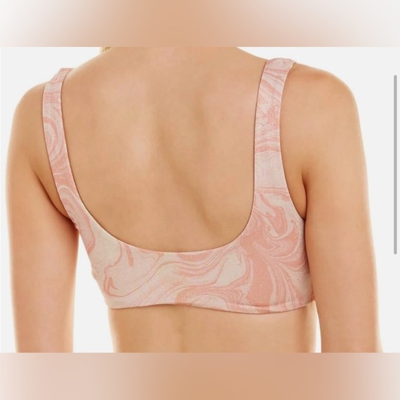 L*Space Beautiful Shimmer Bikini Top Removable Pads SZ Large MSRP $110 NWT LUX - Picture 6 of 12